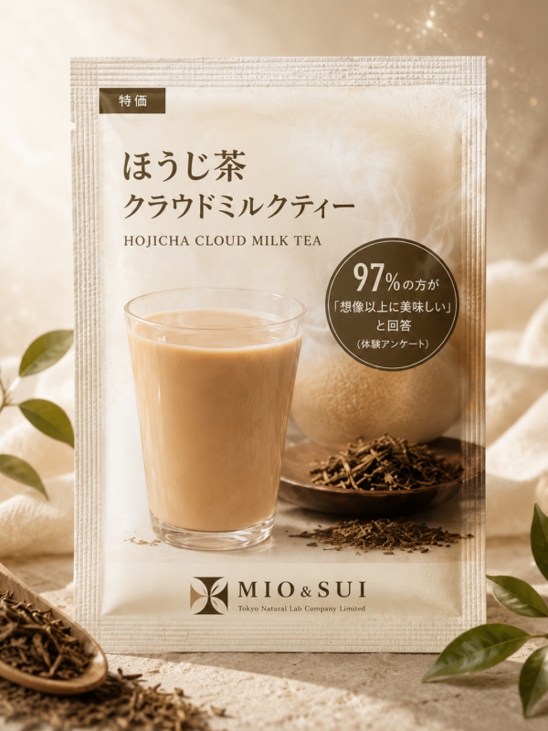 暖煎クラウドミルクティー